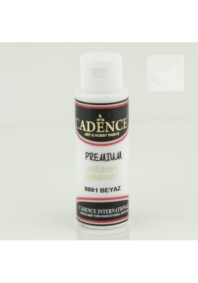 Cadence 0001 Beyaz Premium Akrilik 70ml