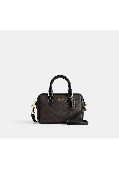 Coach Mini Rowan Crossbody Kadın Çanta Acı Kahverengi