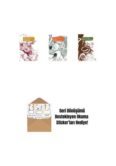 Yeis İle Tabanca + Hayal Kumpanyası + Gül Ve Telve + Okuma Sticker'ları