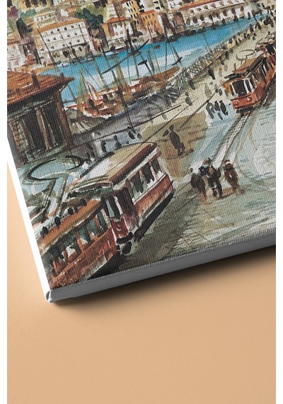 Webstyle Sayılarla Boyama Seti Kasnaklı Istanbul Nostaljisi 40 X 50 Cm