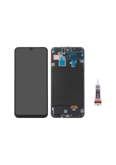 Samsung A30s A307f Çıtalı Uyumlu Ekran Lcd Dokunmatik B7000 15ml Yapıştırıcı İle Beraber Yc