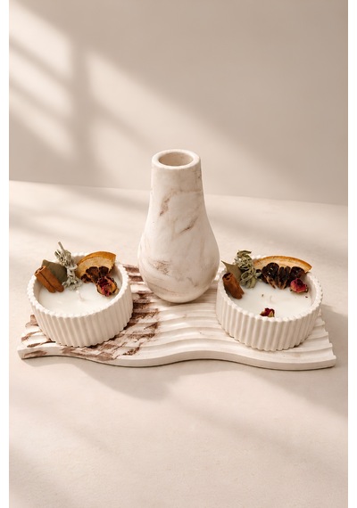 Doğa 4 Lü Dekoratif Set
