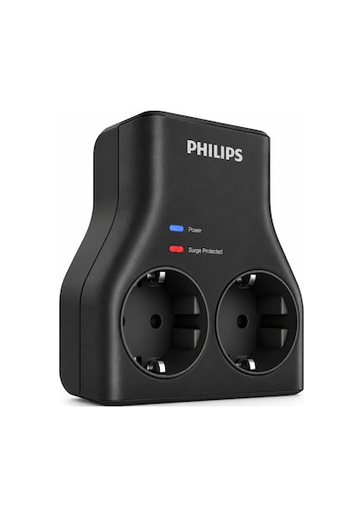 Philips Chp7022b/62 İkili Akım Korumalı Priz 1140j Aşırı Gerilim Koruma Yok