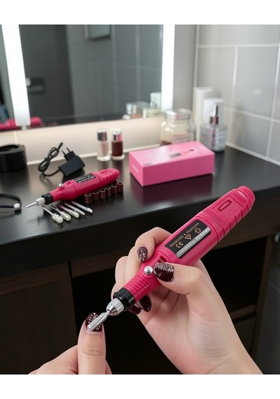 Elektrikli Tırnak Matkap Makinesi Usb Şarjlı Uucztırnaktörpü3