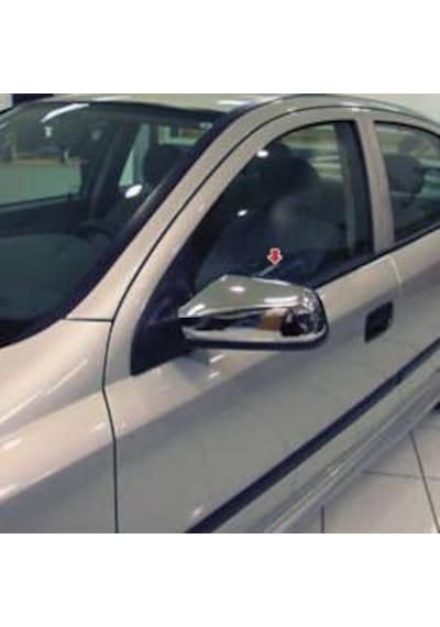Opel Astra G Krom Ayna Kapağı 2 Parça 1999 Üzeri Paslanmaz Çelik