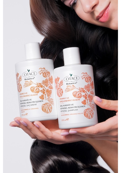 Botanics+ Onarıcı & Güçlendirici Bakım - Bal Kabağı Ve Bitkisel Keratin İçeren Bitkisel Saç Kremi