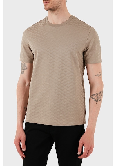 Emporio Armani Erkek T Shirt 8n1tl7 1jhwz U6167 Bej Bej