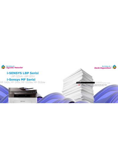 Canon Crg-056 4lü  Paket  Uyumlu Toner - Çipli / Lbp-325dn / Lbp-325x / Mf-542x / Mf-543x / Mf-552dw / Mf-553dw