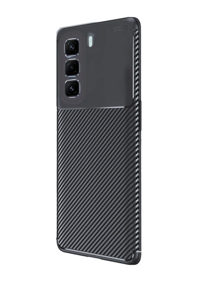 Hot 50 Pro Plus 4g Auto Focus Karbon Kapak - Siyah Bz8683140857257