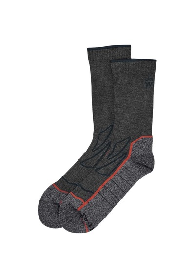 Jack Wolfskın Jack Wolfskin Vojo Sock Cl C Unisex Gri Çorap 6320 Antrasit