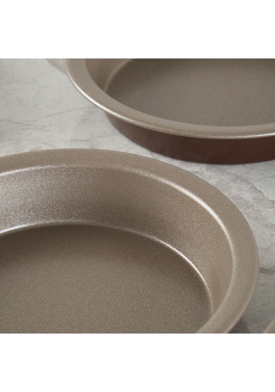 Guardini Mini Tart Kalıbı 4'lü Bronz Kahve Renkli