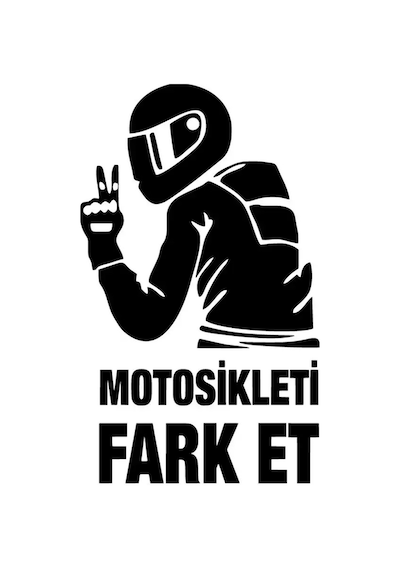 Motorsikleti Fark Et Duvar Dekor Kaliteli Kaliteli Sticker 40 X 64 Cm