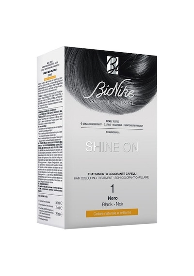 Bionike Shine On Saç Boyama Kiti Siyah No:1