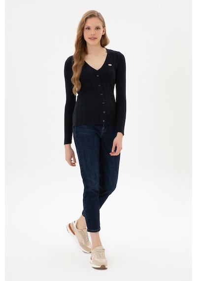 U.s. Polo Assn. Kadın Lacivert Hırka Triko 50313580-vr033 Lacivert