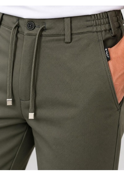 Classics Men Yazı Erkek Slim Fit Dar Kesim Beli Bağlamalı Yan Cepli Casual Jogger Pantolon haki Classics Men Yazı Erkek Slim Fit Dar Kesim Beli Bağlamalı Yan Cepli Casual Jogger Pantolon haki