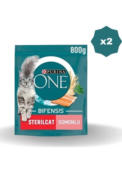 Felix Kedi Maması One Kısır Somonlu 800 Gr - 2 Adet