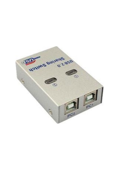 2 port 2.0 sharing switch yazıcı birleştirici