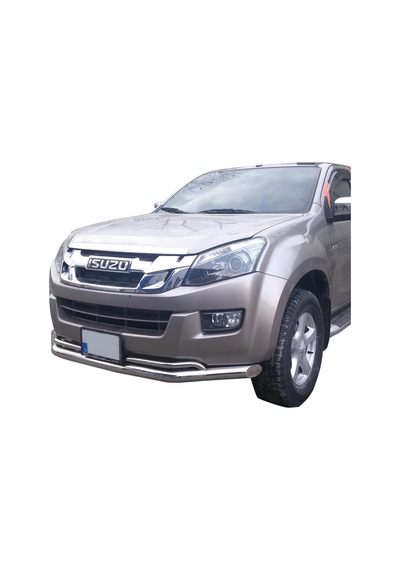 Isuzu Dmax Ön Krom Koruma Bıyık Paslanmaz Çelik