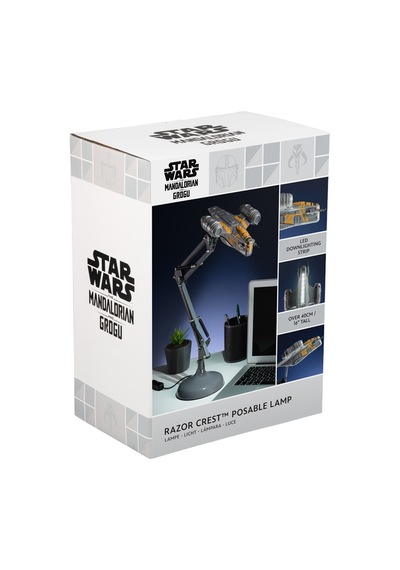 Paladone Star Wars Razor Crest Ayarlanabilir Masa Lambası Çok Renkli