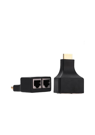4845 Hdmi Rj45 Cat5 6 Extender Uzatıcı Uzatma Aparatı Adaptörü
