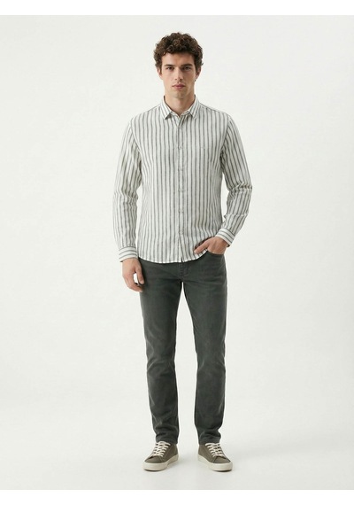 Loft Regular Fit Yeşil Erkek Gömlek Lf2042947