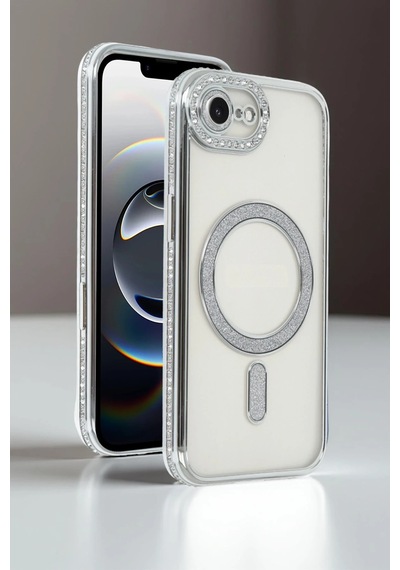 Flzdgnkr Newface Apple Uyumlu iPhone 16e Joke Simli Magneticsafe Kılıf - Mavi