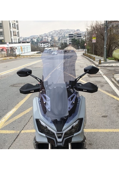 Motocam Sym Adx 300 Ön Cam 2024-2026 Model 75cm Füme Renkli 4mm Uzun