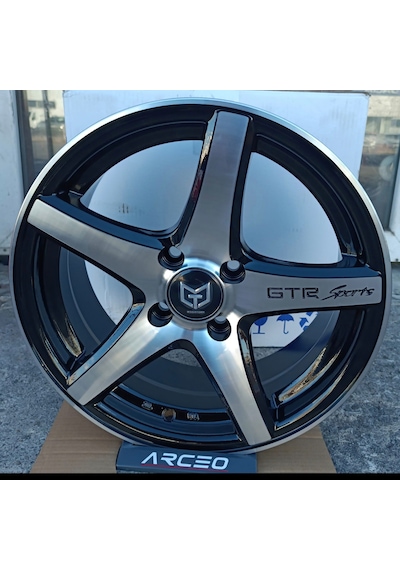 4x100 15 İnç İthal Gtr Sports Jant Modeli Tüm Araçlarla Uyumlu Bir Takım 4 Adet
