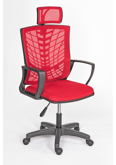 Jasmina File Sırtlı Ergonomik Ofis Ve Personel Koltuğu Kırmızı