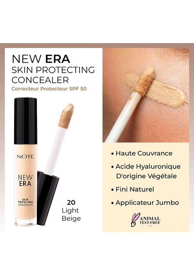 Cosmetics New Era Skin Protecting Concealer 20 Light Beige Göz Altı Kapatıcısı Çok Renkli 73697793