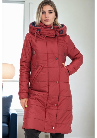 Z6738 Dewberry Bayan Kaban-bordo-1 Bordo-1