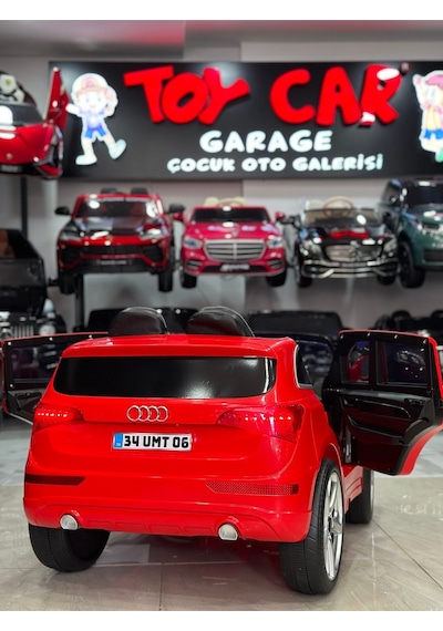 Akülü Araba 12 Volt Audi Suv Kırmızı