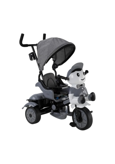 Babyhope Yupi Triycle Lüx Üç Tekerlikli Bisiklet Gri Gri