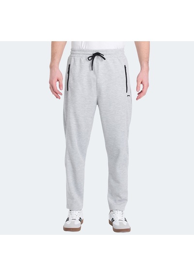 Slazenger KALINA IN Erkek Fermuar Cepli Gri Eşofman Altı