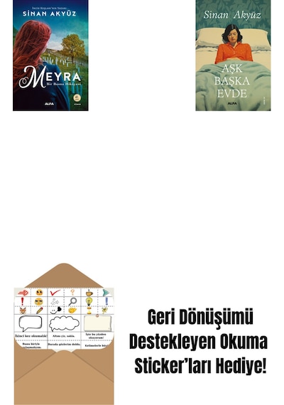 Meyra - Bir Bosna Hikayesi + Aşk Başka Evde + Okuma Sticker'ları