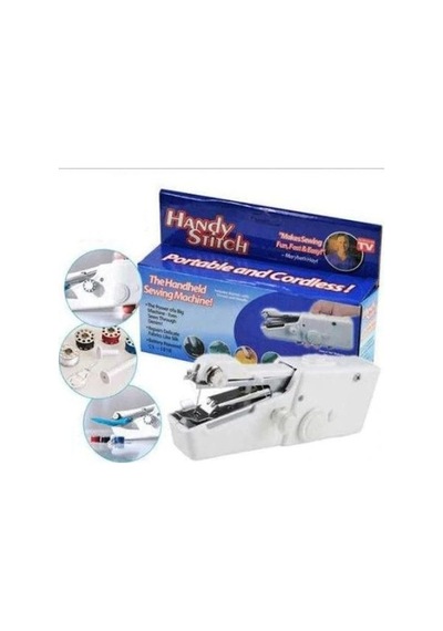 Özel Seri Ev Hediyesi Fonksiyonel Alet Hafife Alınmaz Mini El Dikiş Makinesi Handy Stitch