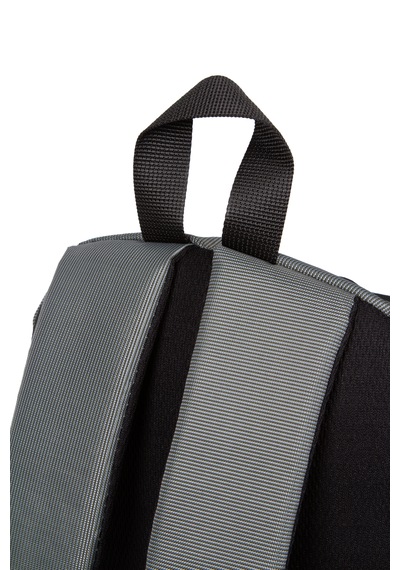 Esvelans Unisex Mini Sırt Çantası, Çok Gözlü Günlük Sırt Çantası Gri