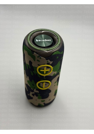 Binbirtekno Bs-307 Bluetooth Speaker Güçlü Bass, 20w Taşınabilir Kablosuz Hoparlör-kamuflaj