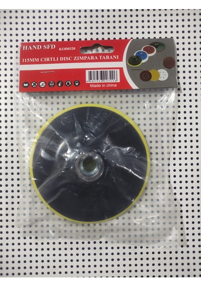 Cırt Zımpara Tabanı Cırtlı Zımpara 115 Mm 1 Adet