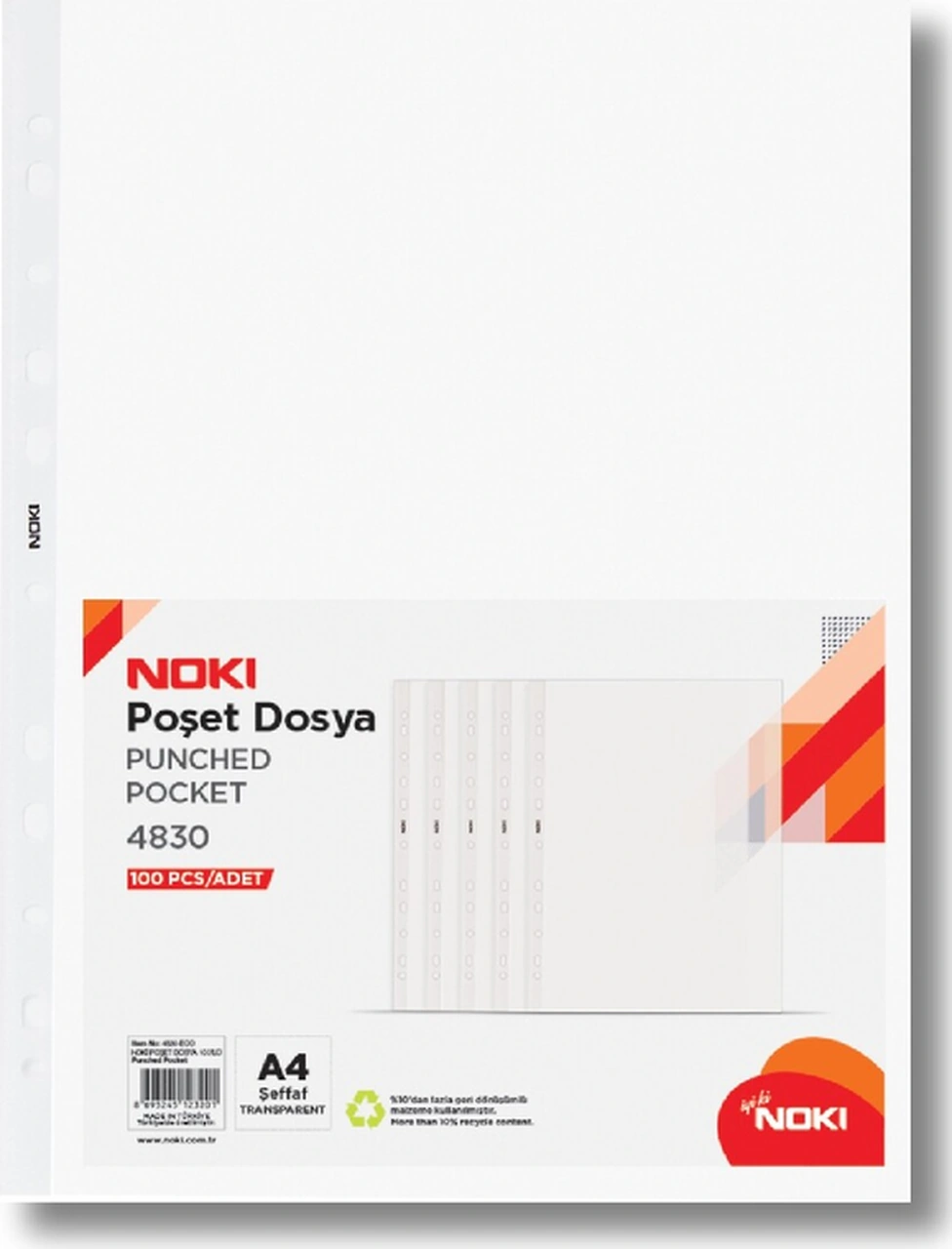 Poşet Dosya Eco A4 100 Lü 10 Paket Diğer