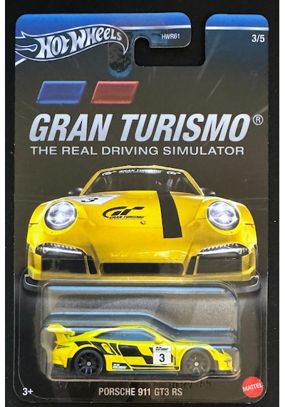 Hot Wheels Gran Turismo Porsche 911 Gt3 Rs Hrv65