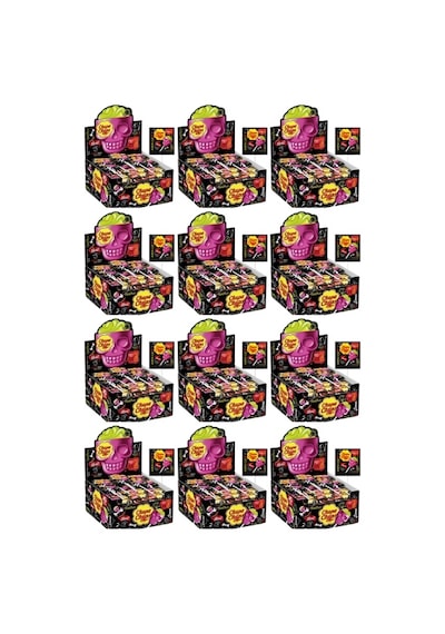 Chupa Chups Çilek Ve Misket Limonu Aromalı Lolipop Şekerleme 15 Gr X 25 Adet X 12 Adet-361