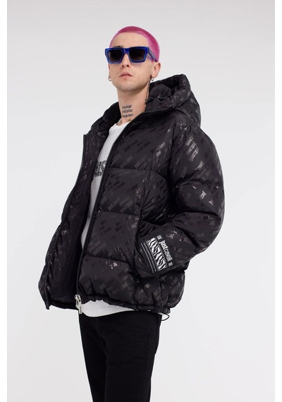 Just Cavalli Erkek Şişme Mont Siyah