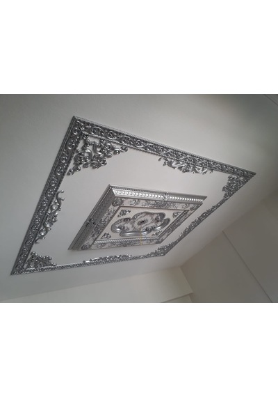 Decogold Gümüş Saray Tavan Bordür Tavan Bordür