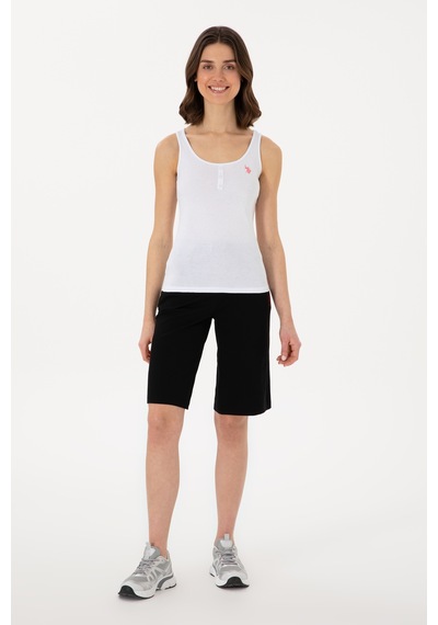 U.s. Polo Assn. Kadın Siyah Şort Örme 50300866-vr046 Siyah