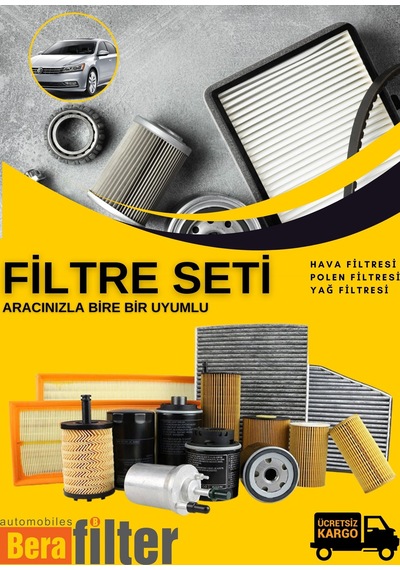 Vw Golf 5 2005-2008 140bg 1.4 Tsı Filtre Seti