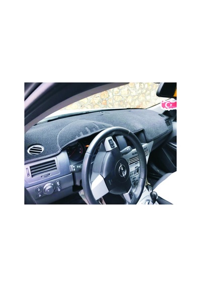 Opel Astra H Modellerine Uygun Torpido Koruma Halısı Siyah Kenar Renk Mavi