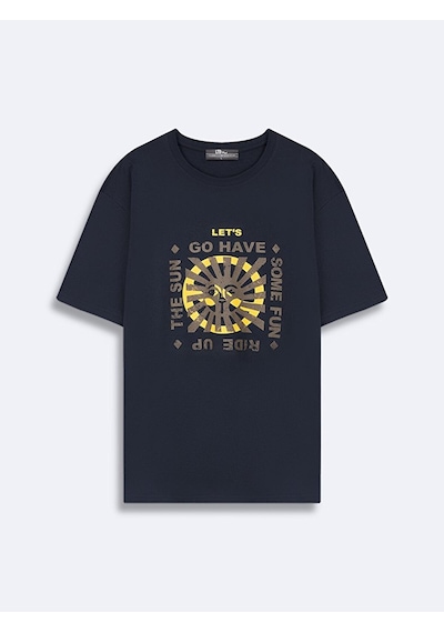 Ltb Lacivert T-shırt 01225842726089 12551 Lacivert