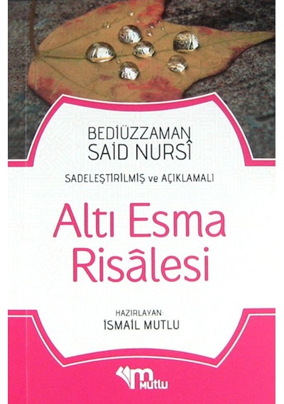 Altı Esma Risalesi (Cep Boy) Bediüzzaman Said Nursi MUTLU YAYIN 9786055460075
