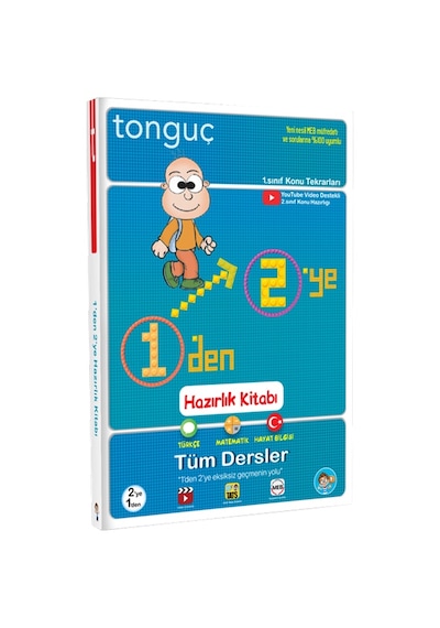 Tonguç Akademi 2. Sınıf 1 Den 2 Ye Hazırlık Seti 2 Kitap